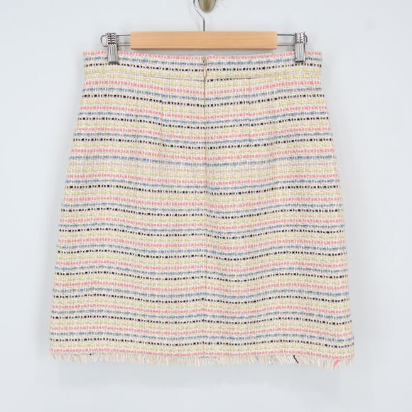Ann Taylor Shimmer Fringe Tween Multicolor Skirt Size 4 - Picture 5 of 8